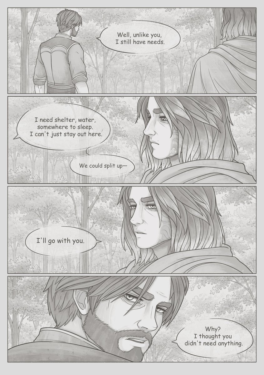 Oduvan_ishche's tweet photo. Following in Your Footsteps (part 2) 

✦ My jayvik post-canon fan comic ✦

#arcane #jayvik https://t.co/1cjUKhZvsp