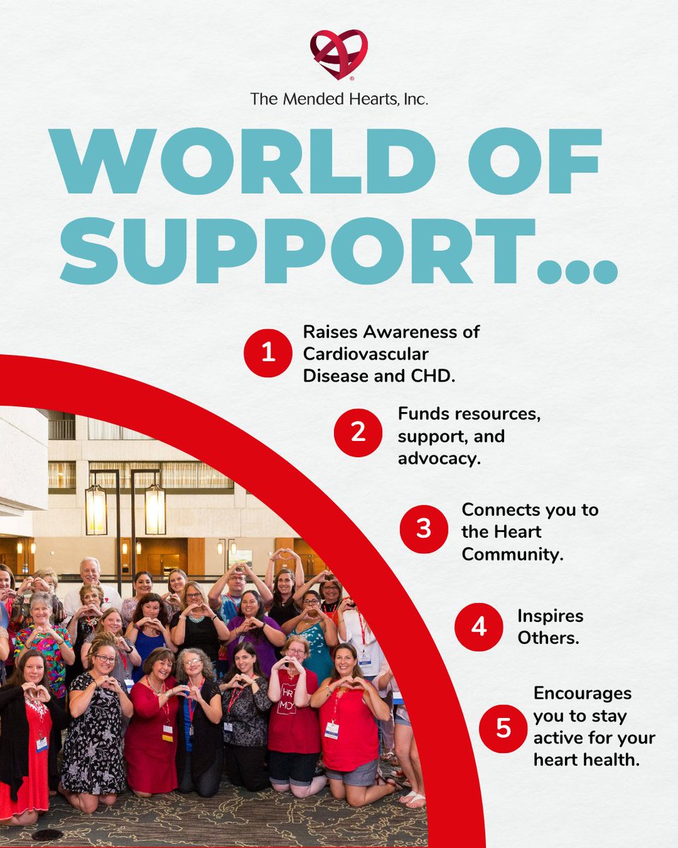 MLH_CHD's tweet photo. Did you know that nearly one in every 100 infants in the US is born with a congenital heart defect?

MLH is working to raise awareness for patients &amp; families affected by CHD. Join our fundraiser to help create a better future for children with CHD: https://t.co/24X7A8nIqd https://t.co/TqsKzKt9lI