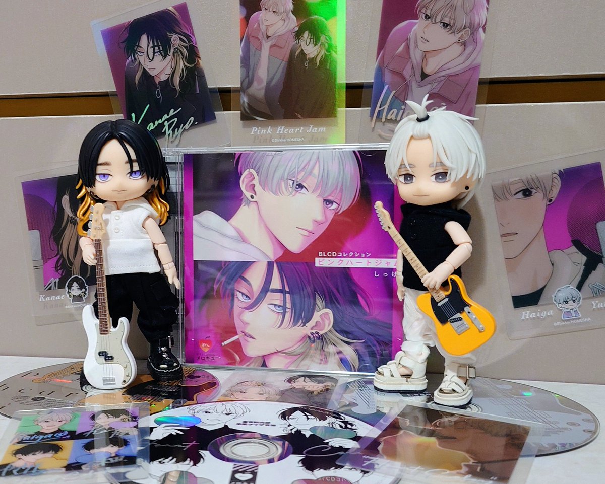 Pink_Heart_Jam's tweet photo. ⋆⸜💘🎊 発売 2周年 🎊💘⸝⋆

ドラマCD
『#ピンクハートジャム 上•下』

••♡ ˗ˏˋꙬˎˊ˗ ♡••
@_shikke 先生🌱

💿おめでとうございま💿

#しっけ　#しっけ先生
#ピンクハートジャムbeat
#灰金
#shikke
#pinkheartjam
#pinkheartjambeat https://t.co/FHlb6sGTu7