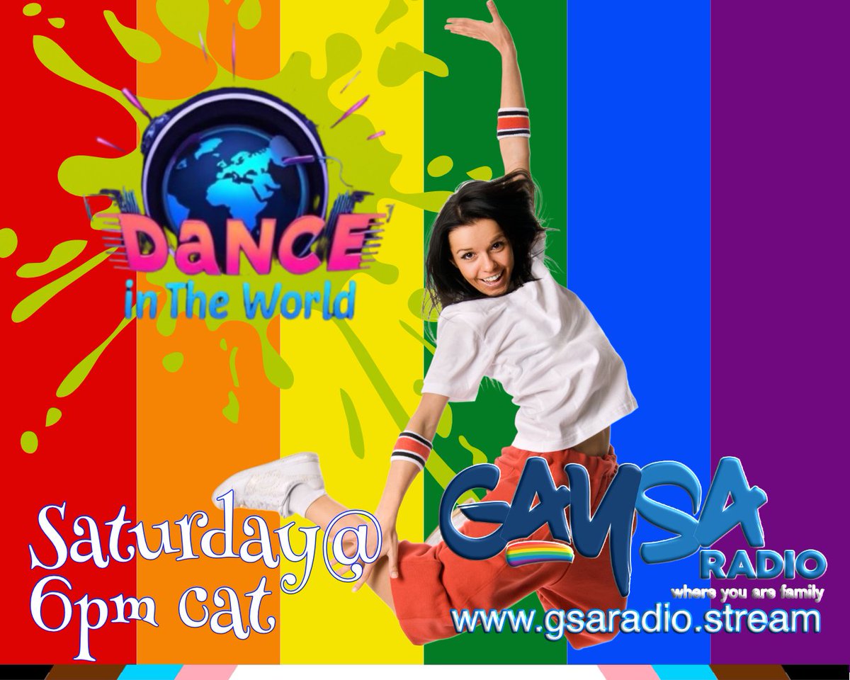 gaysaradio's tweet photo. 🎉 6 PM: the dancefloor goes global.

Dance Around the World lands on GaySARadio with a high-energy trip through club sounds from across the map.

Tonight’s rhythm route:

🌍 global beats  
🏙️ city-to-city club energy  
🥁 fresh rhythms  
💃 move-now moments  
🔊 room-to-danceflo https://t.co/JjZBLh5yS3