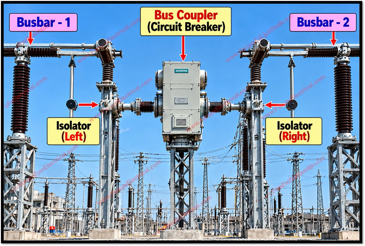 Rabert_infohe's tweet photo. Bus Coupler in Electrical Substations
https://t.co/tytFA3s8oH
#BusCoupler #Substation #ElectricalSubstation #Busbar #PowerDistribution #PowerSystem #HighVoltage #Switchgear #CircuitBreaker #ElectricalEngineering #PowerEngineering
https://t.co/tytFA3s8oH https://t.co/bKUA3yWZ2D