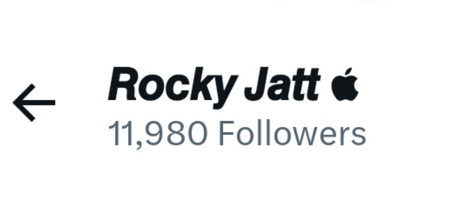 RockyJatt29's tweet photo. Hello Guys 🙋

सोने से पहले 12k followers पूरे करवादो यार 🙌 https://t.co/NQzUb5FPAp