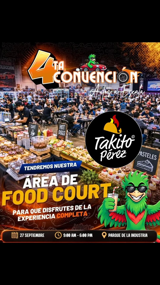 takitoperezgt's tweet photo. Este domingo 27 a partir de las 9am para las 6pm en el Parque de La Industria 

Allá nos vemos! https://t.co/KlB9j2FbcI