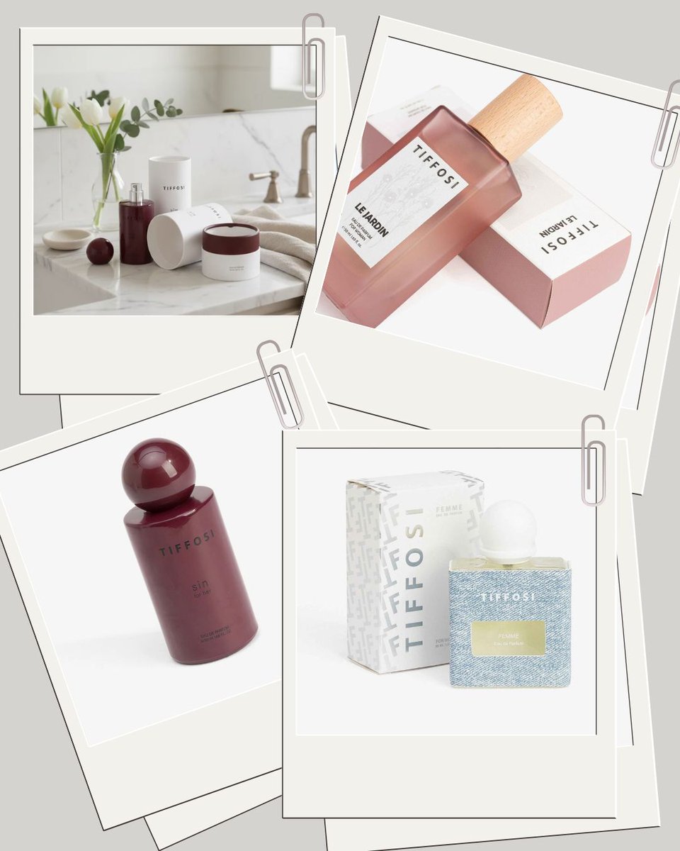bestclothes's tweet photo. Parfym - Upptäck den bästa dam parfymen från Tiffosi
Parfym är en väsentlig del av varje kvinnas skönhetsrutin. Det handlar inte bara om att dofta gott, utan om att uttrycka sin personlighet och sitt humör. #tiffosi #bestclothes #damparfym https://t.co/OG3sFwEpTF