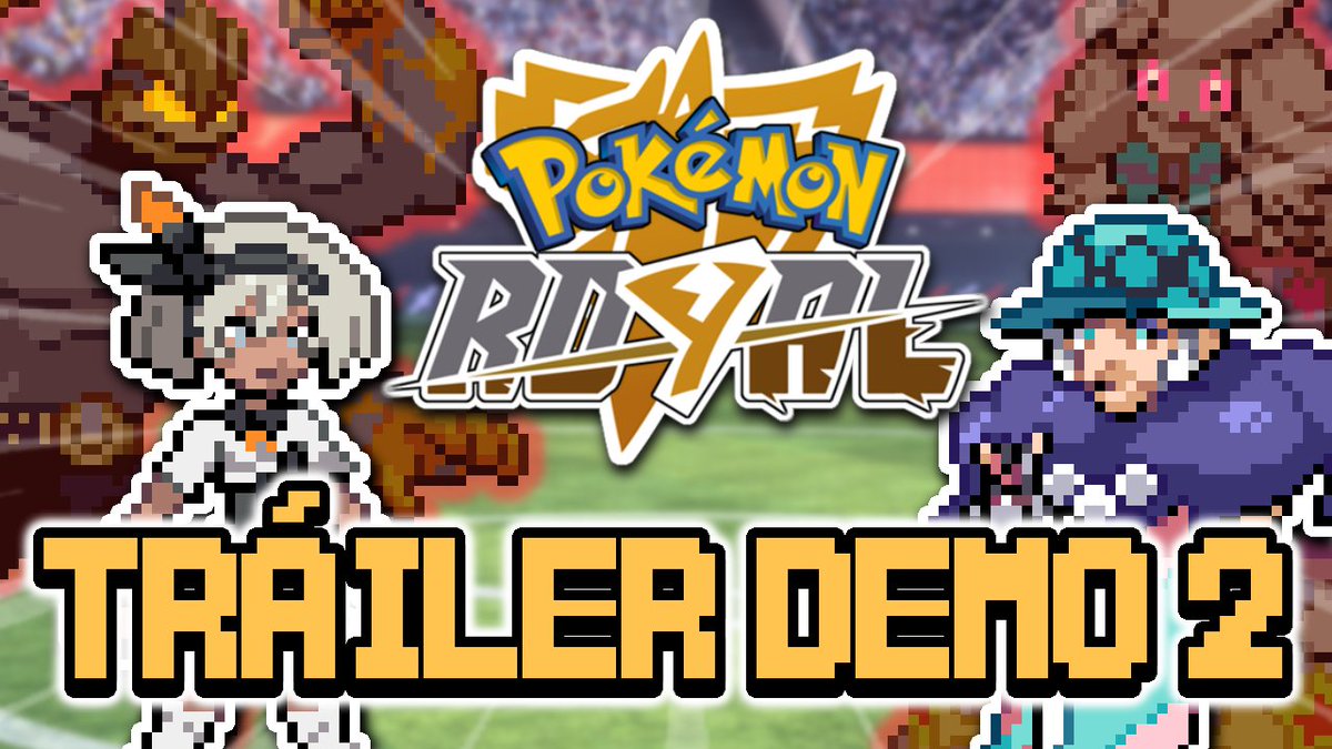 Sky_fangames's tweet photo. ✨ POKÉMON ROYAL: DEMO 2 ✨

Lanzamiento: Enero 2027

Ya podéis echarle un vistazo al tráiler de la demo 2 de Pokémon Royal, presentado el día de hoy.

¡🔁❤️!
https://t.co/cacUuPWgcE https://t.co/1MLZbQo4I5