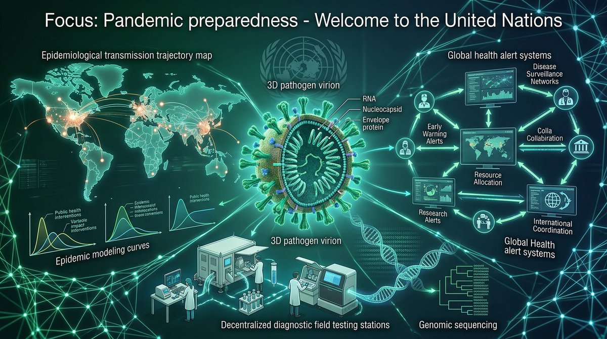 realnehalhas9's tweet photo. Outbreaks expose critical gaps in public health. Pandemic readiness needs proactive, integrated One Health investment, locally driven, not just reactive aid. Prevent, don't just react.

#OneHealth #PandemicPreparedness https://t.co/FGgPDX9GzN