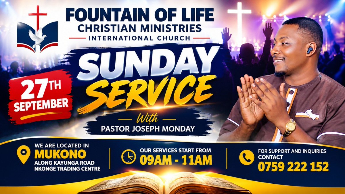 Fountainofv2i's tweet photo. Join us we worship the Lord #SundayService https://t.co/9Z9XfGIn6X