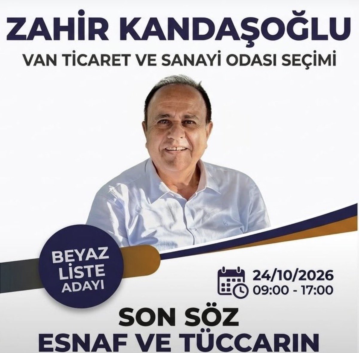 ozcn_byrm's tweet photo. 13 yıldır hayal satıp gerçeğe dokunamadıysanız, artık yeni hayallerle görev sürenizi uzatmaya kalkmayın.
13 yıl, mazeret üretmek için değil; hesap vermek için yeterince uzun bir süredir.
Koltuk değişir, söylem değişir; değişmeyen tek şey sonuçsuzluktur…
Artık işin ehli Sn. @zahirkandas görevi teslim almalı ve Van TSO’nun bağımsızlığı ile kurumsal yapısı yeniden güçlendirilmelidir.
Kısacası; Van esnafı ve tüccarı değişim istiyorsa, bu güce sahip tek bir aday var; o da Sayın Zahir Kandaşoğlu.