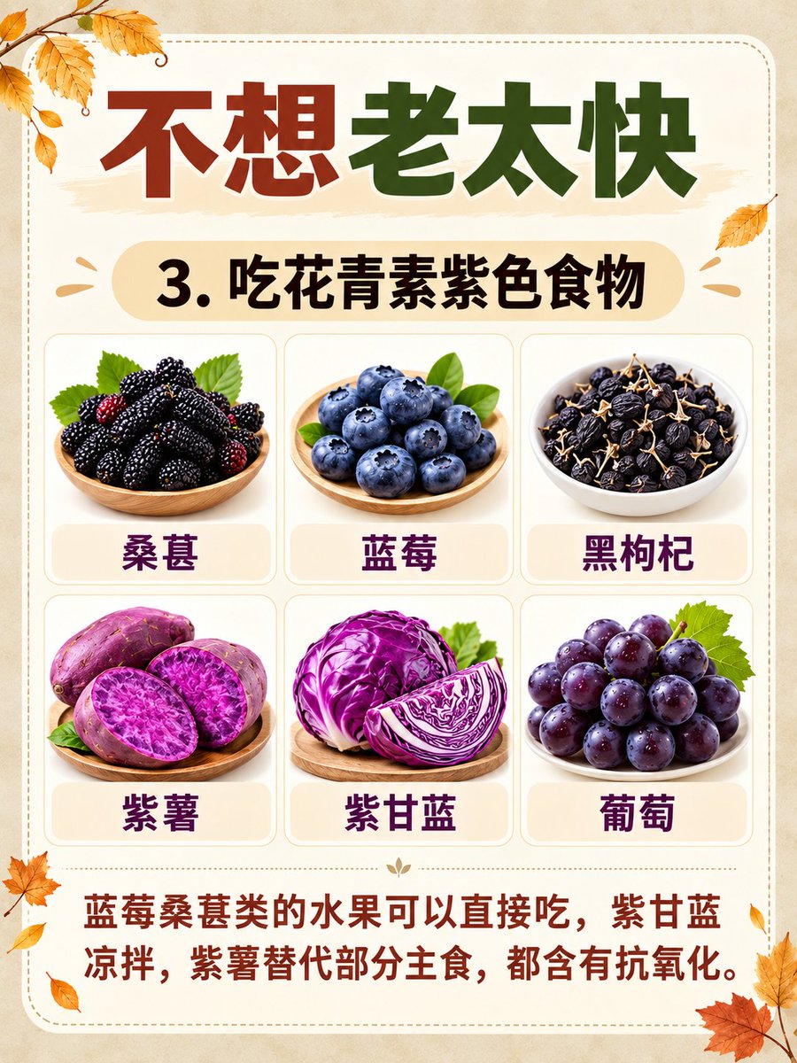YangYi5323's tweet photo. 不想老太多，以下五类食品可以多吃 https://t.co/ld4GAVks17