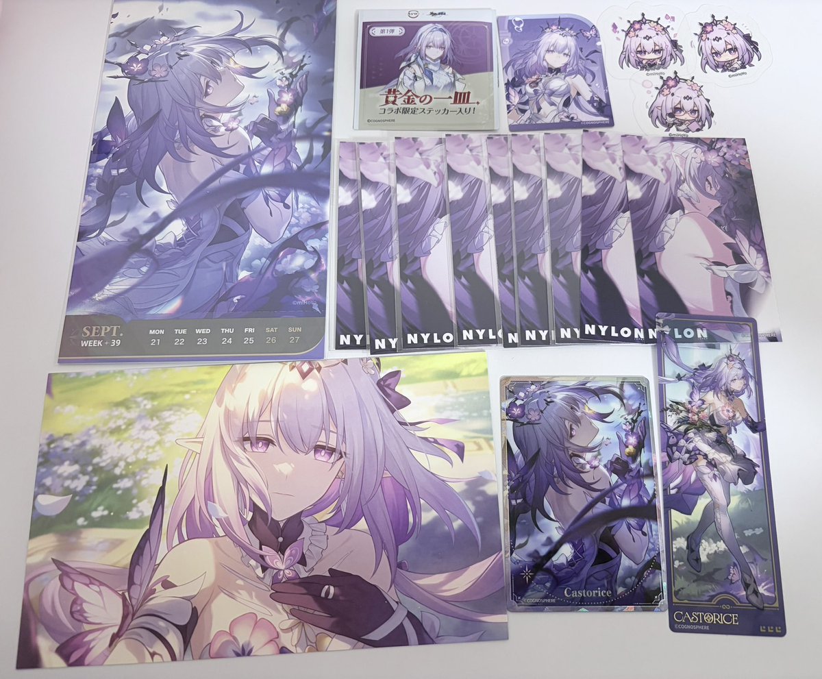 na_0tu0's tweet photo. 【交換 譲渡】崩壊スターレイル スタレ　崩スタ

譲)画像のキャストリス

求) 希望額+送料　またはキュレネ、エリシア(崩壊3rd)、ティル(エイステ)

交換はなんでも検討いたします⭕️
検索からでもお気軽にお声がけください✨ https://t.co/WRYbLmB3G6