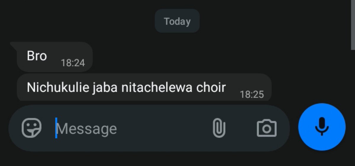 Luciano420_M's tweet photo. Sad to see such a message coming from a whole choir master, where are we heading as a country? https://t.co/phno37SFA0