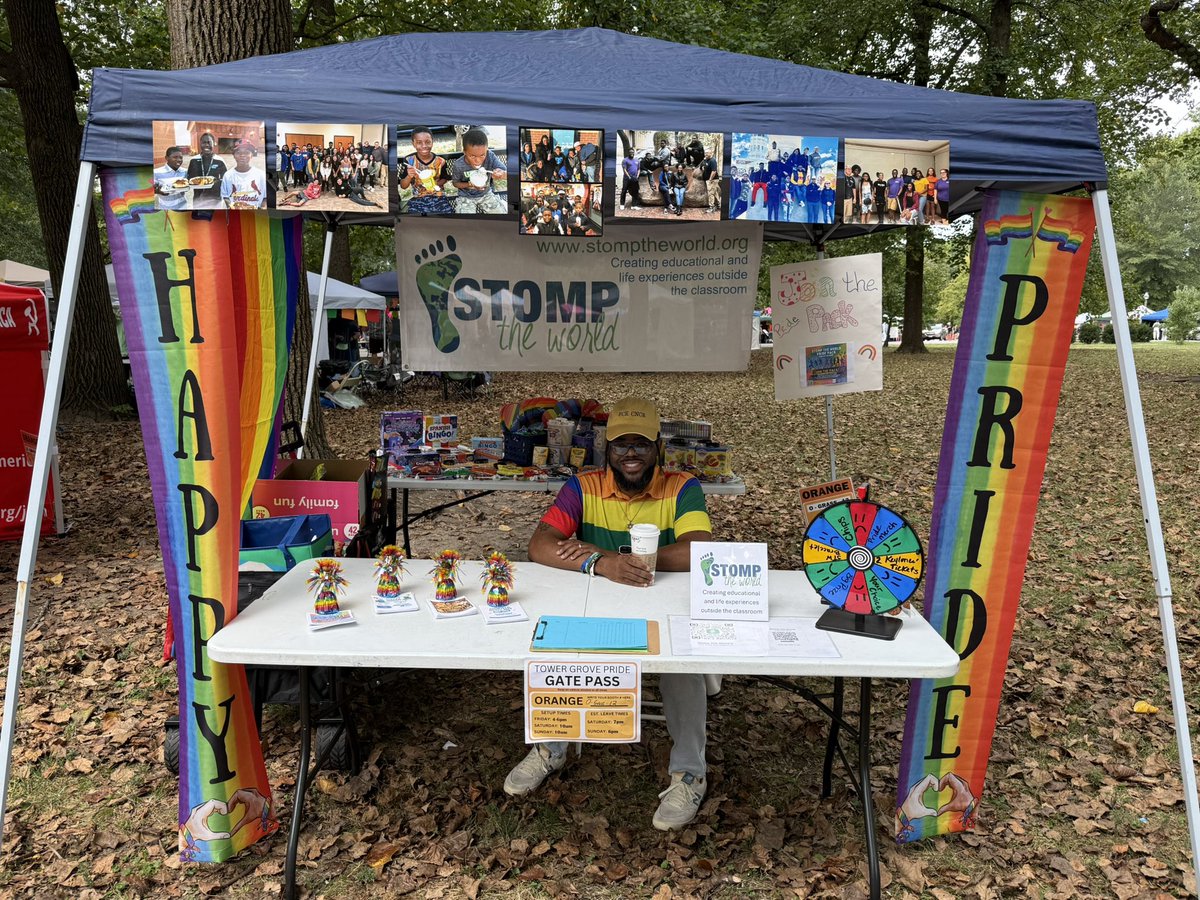 stomptheworld's tweet photo. Come see us this weekend at Tower Grove Pride! #stl #stlnonprofit #stlouispride #TowerGrovePride @towergrovepride https://t.co/XusH7mgjVE