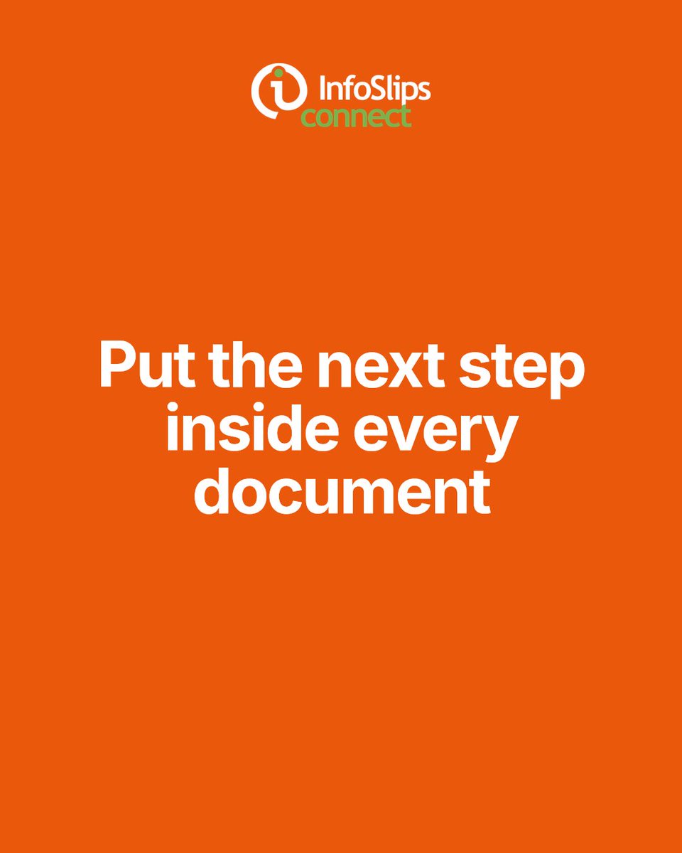 InfoSlipsCT_CA's tweet photo. Every mandatory document is a chance to guide the next action.

Every statement, invoice, and report already has guaranteed reach. The move is simple: put the next action inside the document, right where interest peaks.

https://t.co/hAzbd4n3Rx #DigitalEngagement https://t.co/fgid5FY2GM