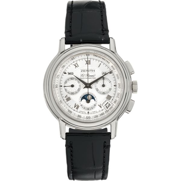 IMWDb_'s tweet photo. Mads Mikkelsen's @ZenithWatches in Hannibal packs a triple calendar and moon phase into an El Primero chronograph. Propstore later offered the screen-worn watch from the season-one episode Oeuf, giving the identification a production record to work from. https://t.co/dIgP9LQEXs