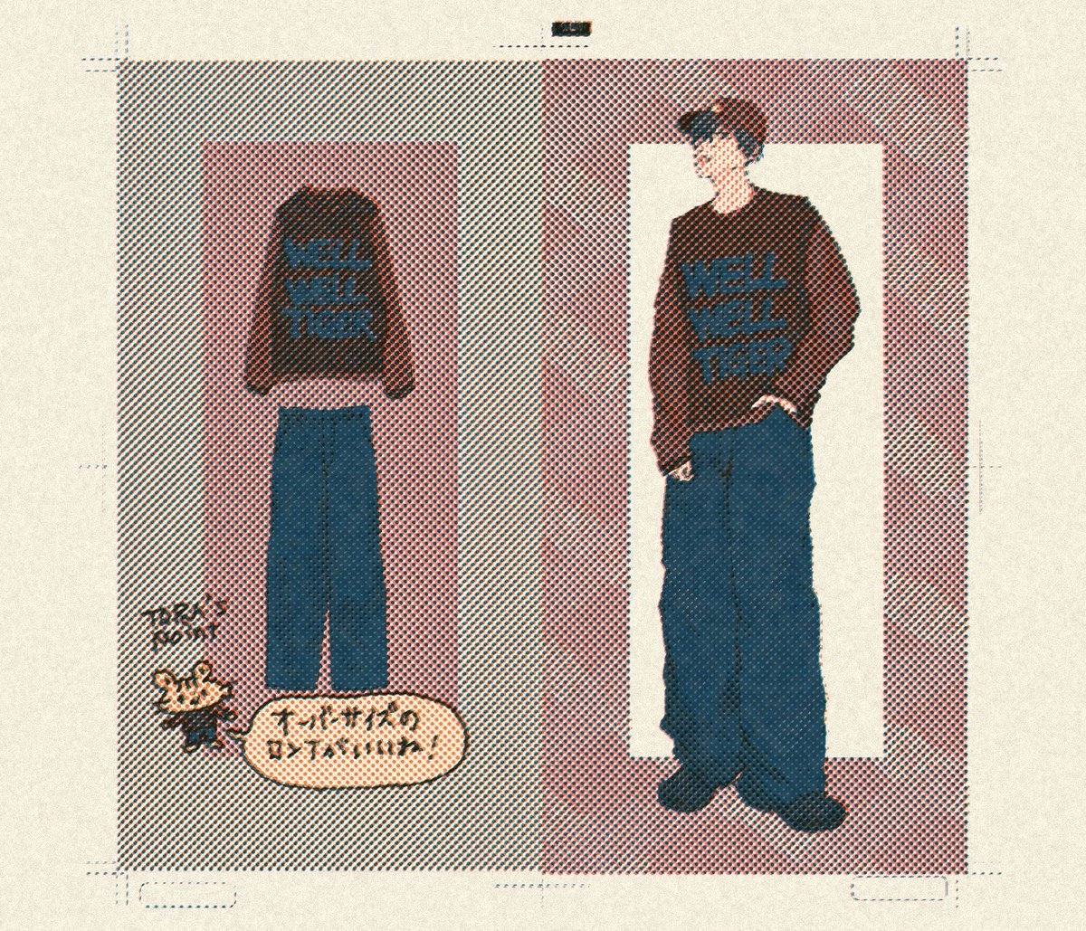 wellwelltiger's tweet photo. お品書きギリギリになりそう、、表紙込み20ページのイラスト本500円です。部数アンケやってみたかったけど機能がなくなったな…？通販しませんおひとり様1冊のみという強気予定だったけどたくさん刷るので2冊にしようかな。あとWELL WELL TIGERのグッズちょっとあります、本当に少しだけ。 https://t.co/KVGvEgLeAq