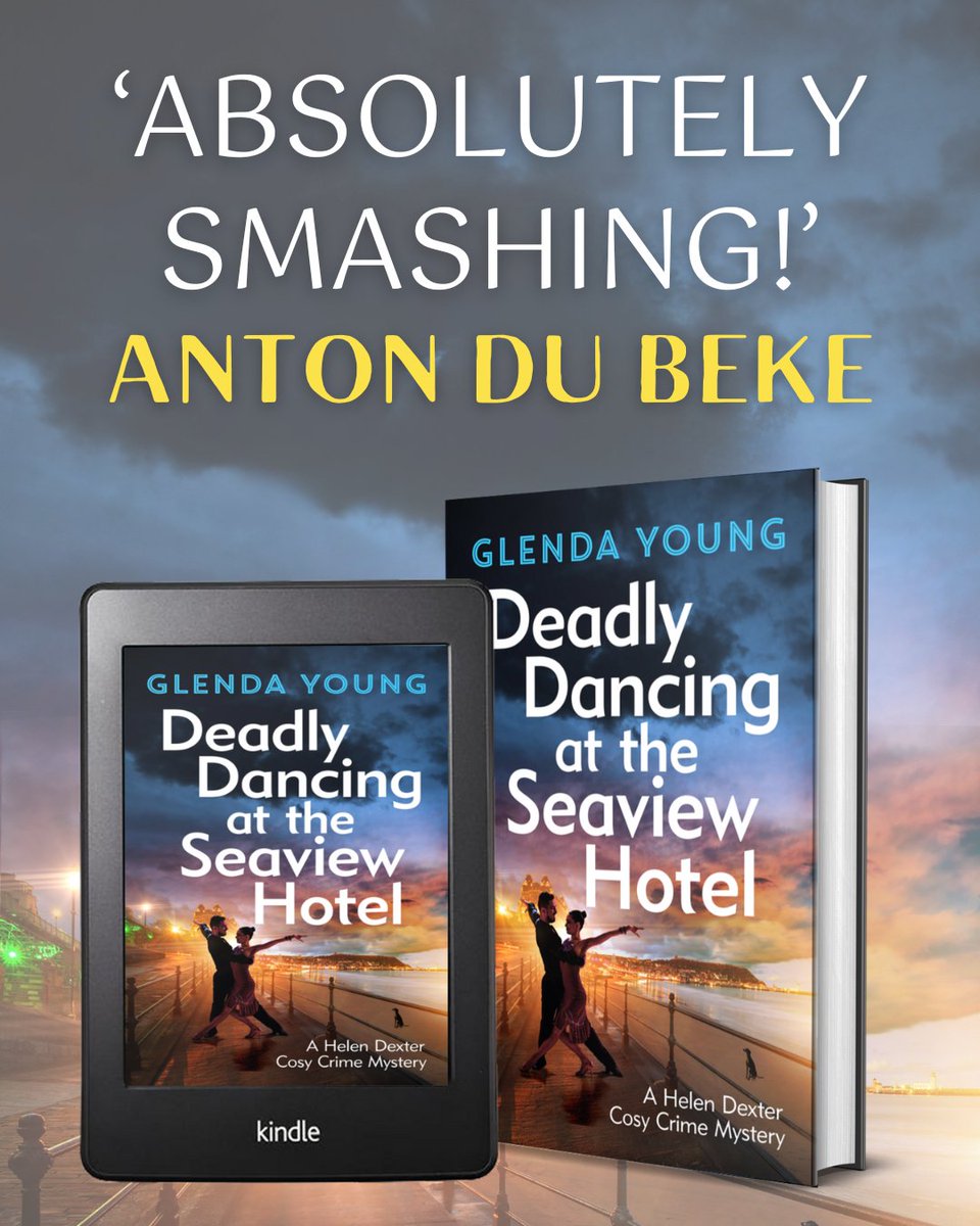 flaming_nora's tweet photo. If you love #strictlycomedancing then you'll love my #ballroomdancing #cosycrime. Mr Anton du Beke says it's "absolutely smashing"  #antondubeke 
See https://t.co/kuZAlxYJ77 https://t.co/UmPjaXrpRU