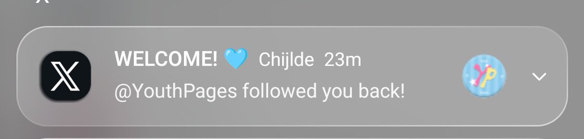 Chijlde's tweet photo. Wih gw diverif…? https://t.co/i7GrRyJvZz
