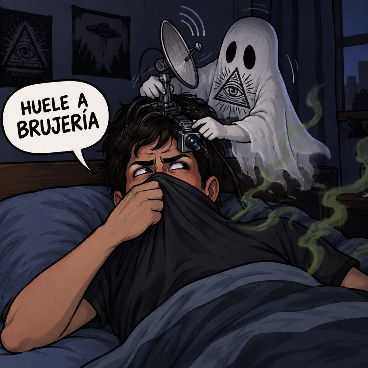 RickSchz007's tweet photo. ¿Como darte cuenta que te están haciendo algo ó manipulando? 👁️👻

Estando en tu habitación , tapa tu nariz con el cuello de tu playera y respira tu aroma por unos 5 o 10 segundos, posteriormente, huele el ambiente a tu alrededor. Notarás un olor poco común a brujería 🧙🏻😤👃

Son ellos… 🥷👻🌎📡🤖🧠

#iluminati
#NewWorldOrder
#Matrix
#Brujeria