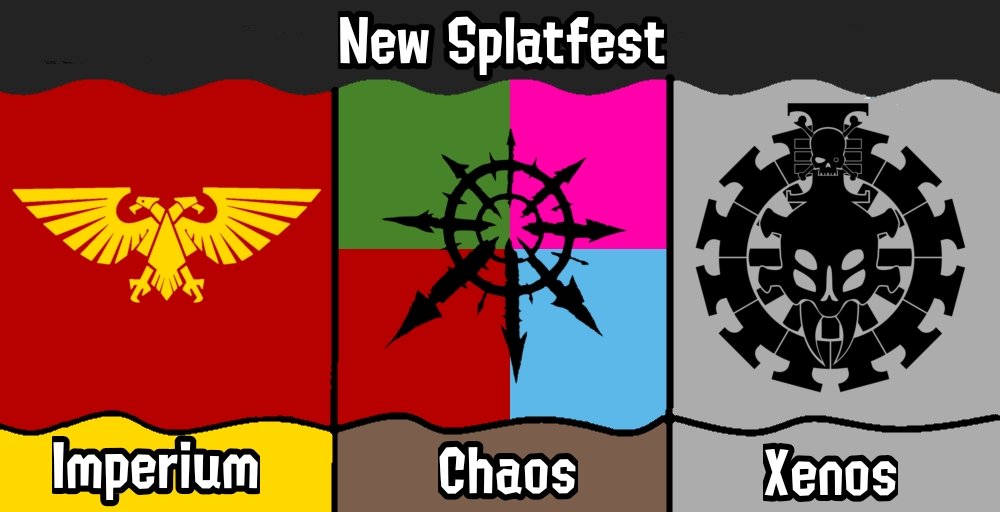 ShadowRonin47's tweet photo. I designed my own Splatfest, which one do you support?

FOR THE EMPEROR!

#splatoon #warhammer40k #splatfest #warhammer https://t.co/iRKHgFKKpq
