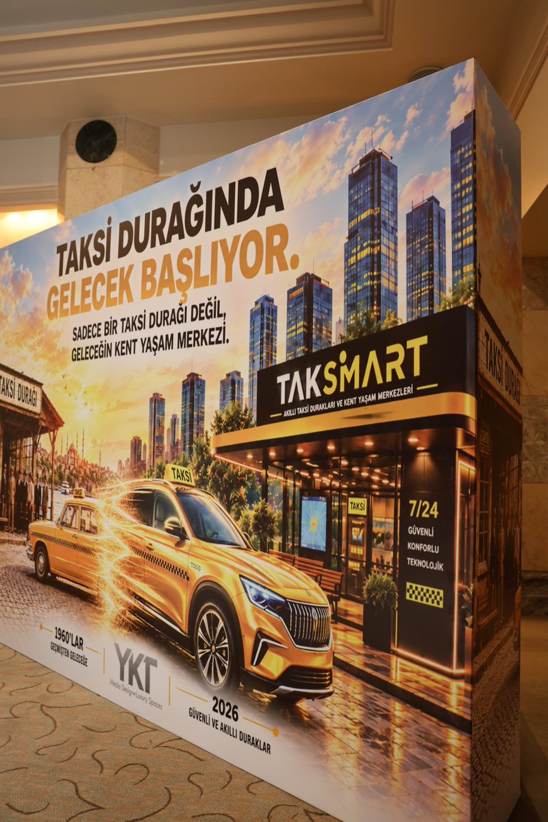 aliikramtuna's tweet photo. Şişli’mizi daha modern ve konforlu bir kent yaşamıyla buluşturacak Taksimart Akıllı Taksi Durakları ve Kent Yaşamı Merkezleri’nin lansmanına katılım sağladık.
​Ulaşımda kaliteyi artıracak, estetik ve işlevsel yapısıyla şehrimize değer katacak bu projenin hayırlı olmasını diliyor, emeği geçen herkese teşekkür ediyorum.