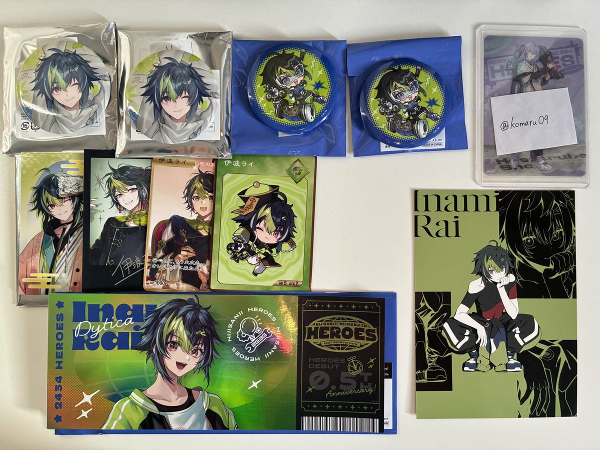 komaru09's tweet photo. @ru_abc10 初めまして、検索よりお声掛け失礼します。
当方画像のグッズを所持しているのですが、ALT記載額+送料にて買い取っていただけるものはございますでしょうか？
ご検討の程よろしくお願い致します🙇🏻‍♀️ https://t.co/U6leyE4CPU