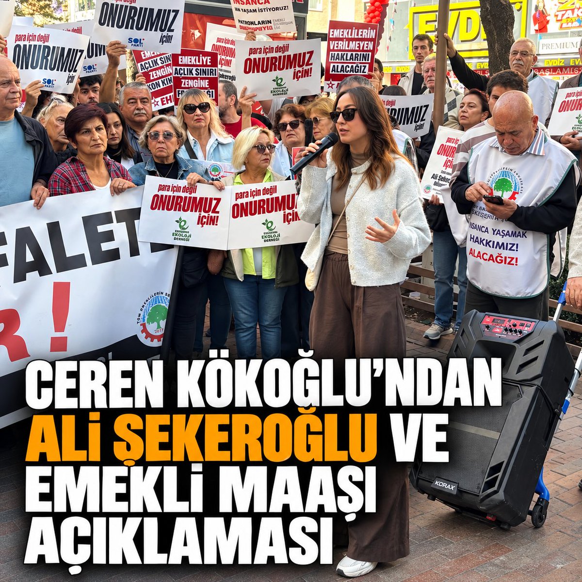 gazete26's tweet photo. Ceren Kökoğlu’ndan Ali Şekeroğlu ve emekli maaşı açıklaması https://t.co/QDXA3Coiqa https://t.co/kxZHMIBZgE
