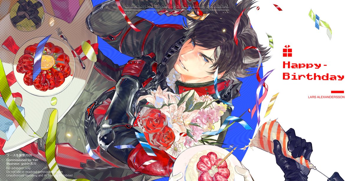 Jinjikiko11's tweet photo. 插播一条生日祝贺🎉🎂🎉
#ラース・アレクサンダーソン誕生祭2026 #ラース生誕祭 #TEKKEN https://t.co/stQztN0w5P