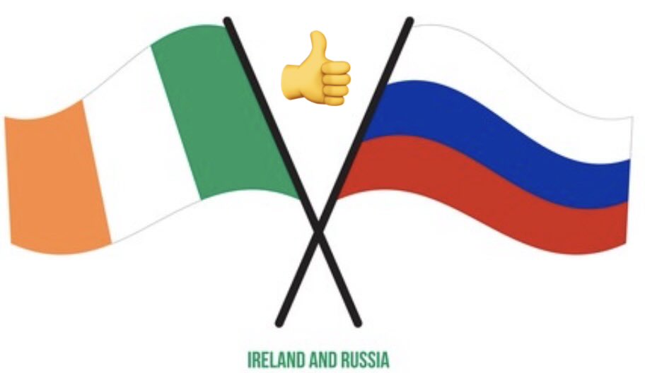 CapTweed's tweet photo. I’m Irish and I won’t ever be conditioned into believing that Russia is my enemy. https://t.co/kIPvoxSv3Y