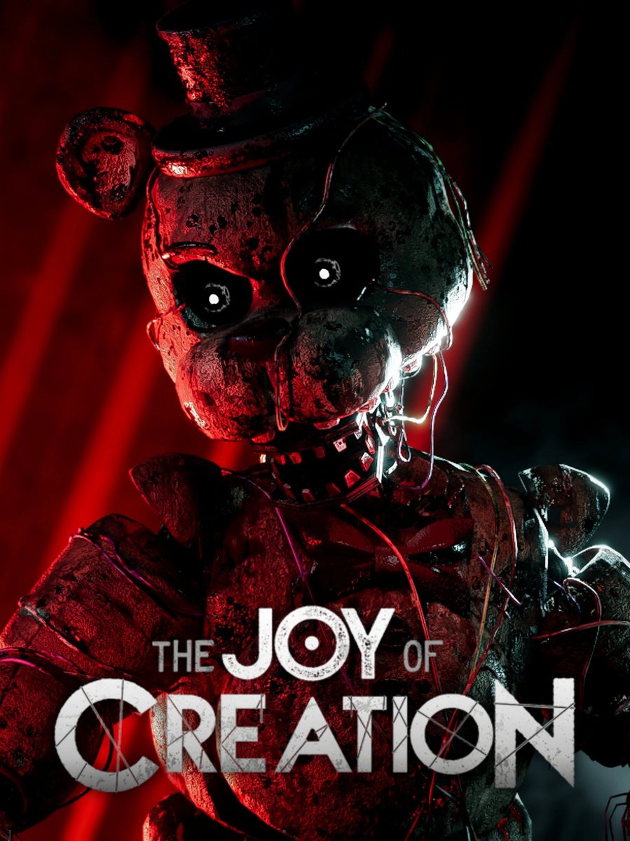 mascotmassacre's tweet photo. 🚨 FNaF The Joy Of Creation officially releases next year, 2027.

Scott Games shares a new teaser trailer of the basement. https://t.co/OcDbFLOMIK