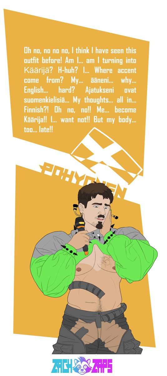 ZappyZachZaps's tweet photo. Hello guys! I'm back today with a new #transformation, featuring a poor guy who wanted to go see #kaarija perform at #eurovision and, after his flight got cancelled, ends up being granted a new way to attend the show~
#TF #singer #punk #finnish #sequence https://t.co/2U0lcSTfqT
