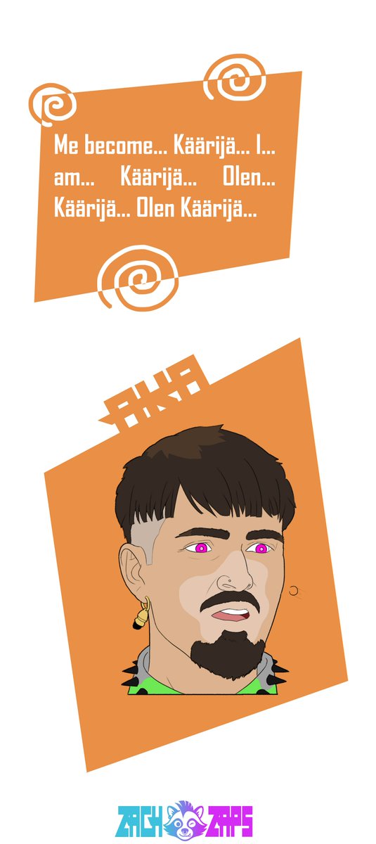 ZappyZachZaps's tweet photo. Hello guys! I'm back today with a new #transformation, featuring a poor guy who wanted to go see #kaarija perform at #eurovision and, after his flight got cancelled, ends up being granted a new way to attend the show~
#TF #singer #punk #finnish #sequence https://t.co/2U0lcSTfqT
