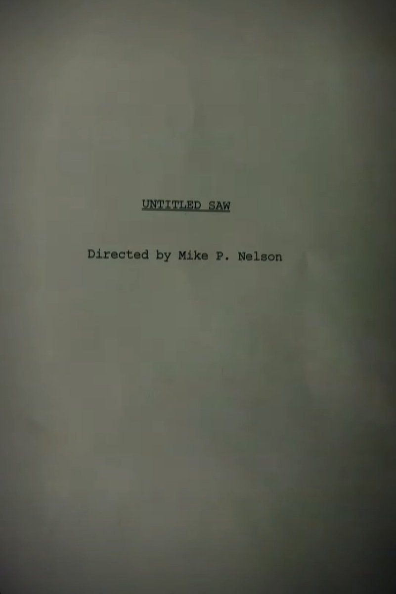 BalaquiWal's tweet photo. 🚨NEWS : Mike P. Nelson (« Silent Night, Deadly Night ») est annoncé à la réalisation du nouveau film « SAW ».

James Wan et Leigh Whannell sont annoncés à la production.

#saw https://t.co/GpSJoiaKT6