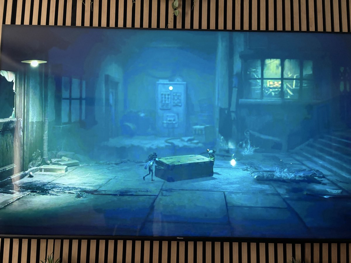 theconductorln's tweet photo. is this the oceanside town from the sounds of nightmares? i see a fruit shop #littlenightmares3 https://t.co/QEWAqXjwBj