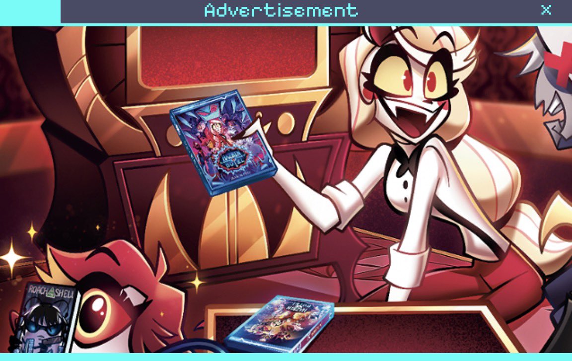 nesspenguin89's tweet photo. Hazbin Hotel S2 Blueray DVD release on
September 29th 12pm EST 👀
#HazbinHotel https://t.co/QG9lPbDCwr