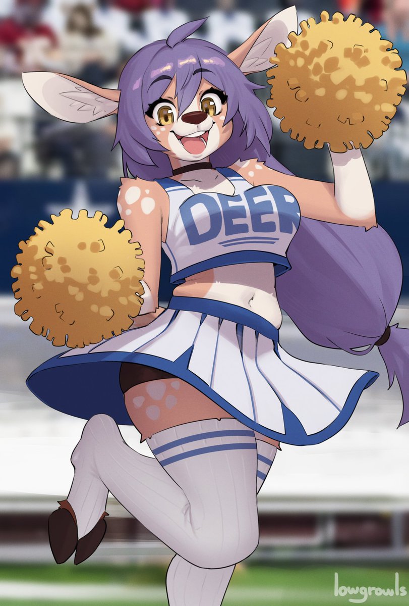 lowgrowls's tweet photo. Go go deer!

Commission for @starhoof! https://t.co/OibYgzEBAf