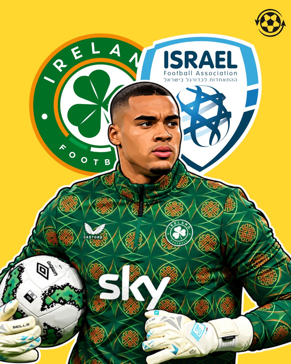 DeadlineDayLive's tweet photo. 🚨 Republic of Ireland players considered BOYCOTTING Sunday’s match against Israel, but the fixture will now go ahead as planned.

Goalkeeper Gavin Bazunu had indicated that he did not want to play, however, the Ireland players will now fulfil the game and wear black armbands “in recognition of all lives lost in the [Gaza] conflict.” 🇮🇪

(Source: Telegraph Football)