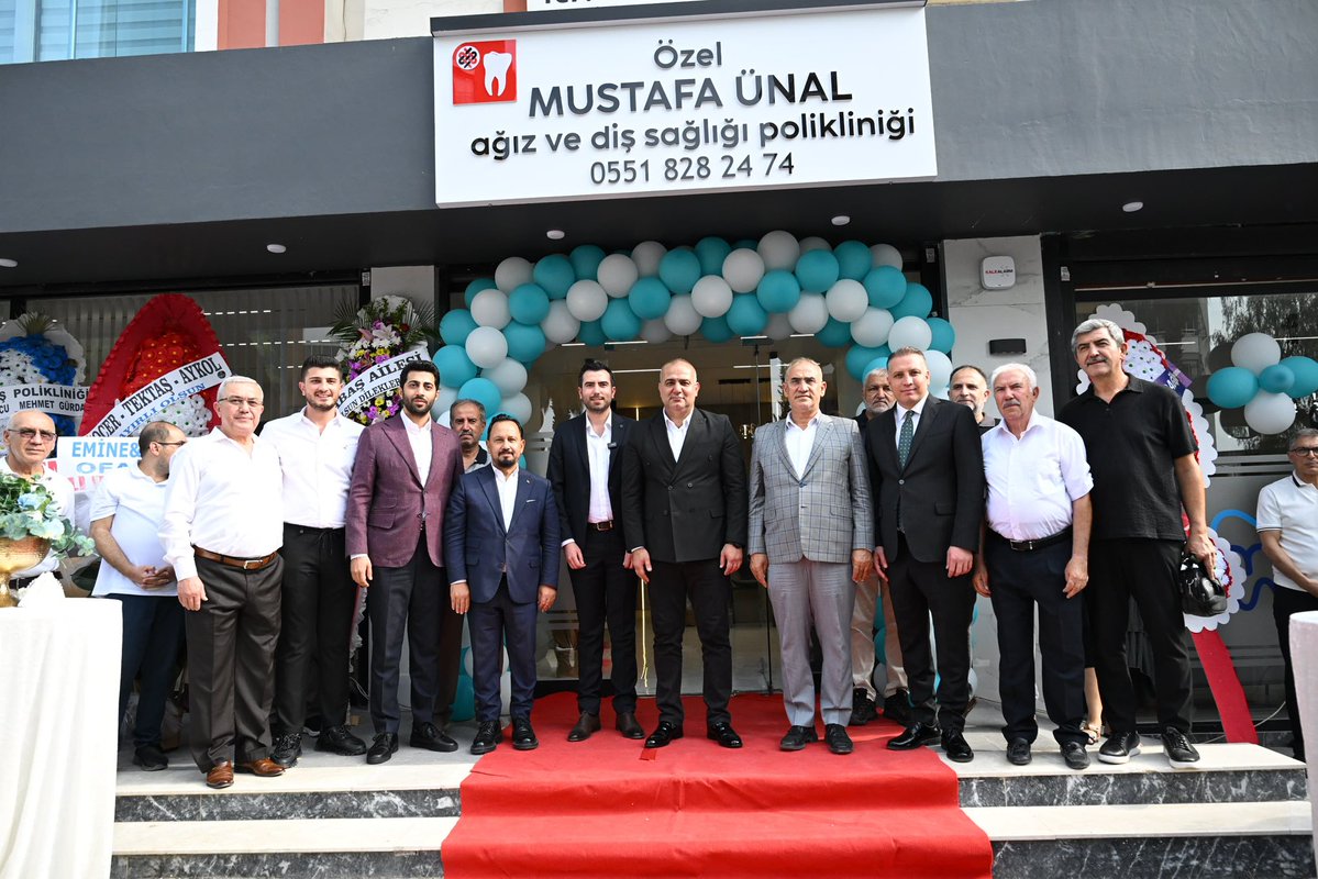 CemTutsoy's tweet photo. MHP Adana İl Başkanımız Hakan Yıldırım ve Sarıçam Belediye Başkanımız Av. Bilal Uludağ ile birlikte, Özel Mustafa Ünal Ağız ve Diş Sağlığı Polikliniği’nin açılışını gerçekleştirdik.

Yeni hizmet merkezinin hemşehrilerimize hayırlı olmasını diliyor, Mustafa Ünal ve ekibine başarılar temenni ediyoruz.