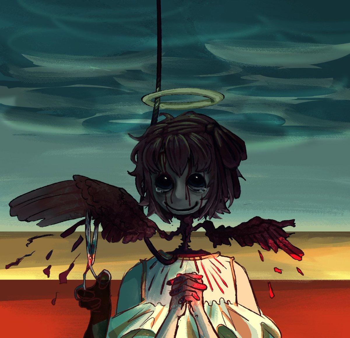 THEdefault34's tweet photo. unfinished drawing of Sayori
#DDLC https://t.co/ddDouTrOel