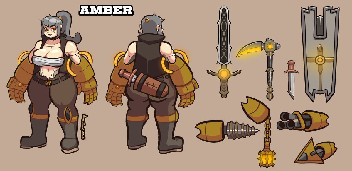 CharvillLouis's tweet photo. Commission - Amber model sheet
Commissioned by Dragonruler5593.
#artcommission #commissionㅤ #modelsheet https://t.co/zIiCNxx1Un