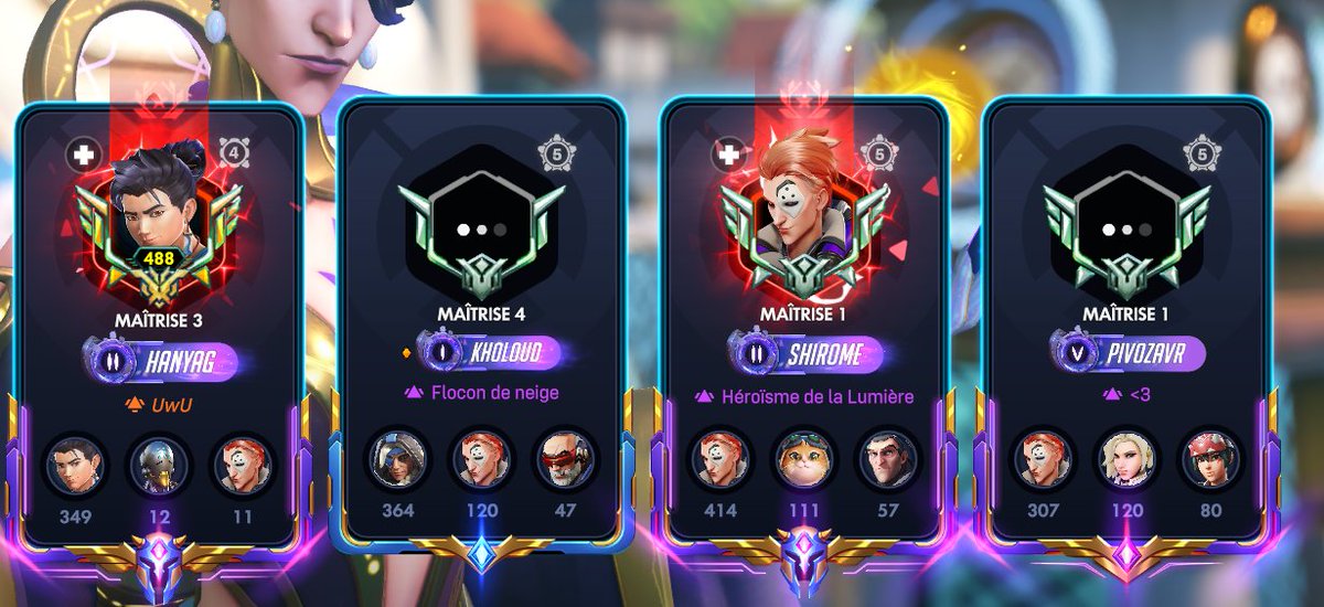 Shiiirome's tweet photo. La raison de pourquoi j'arrive pas a monter GM en 6v6 alors que c'est sensé être plus facile que le 5v5 https://t.co/e80lA83bLf