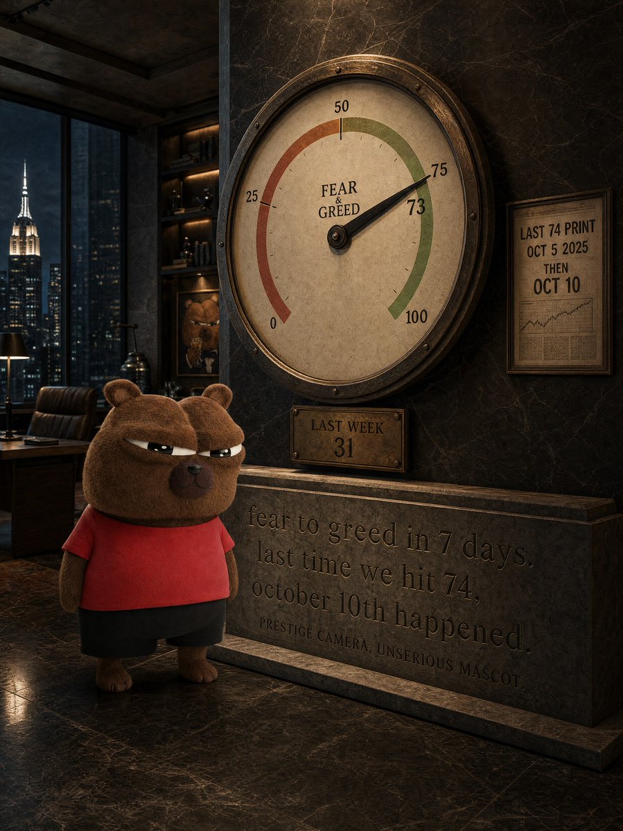 bearcouncil's tweet photo. Fear blinked. Greed stalled.

BOBO.
I bought the part of the cycle they still argue about.

-Bobo KOL 9000 https://t.co/tGo8qrwCRx