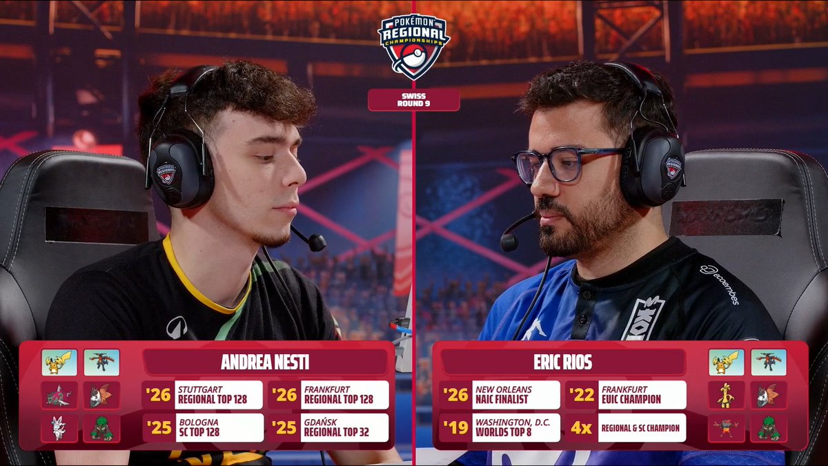 playpokemon's tweet photo. Mega Garchomp Z is 8-0 in Frankfurt on TWO different teams 👀 

#PokemonVGC https://t.co/aHmOcyE8Df