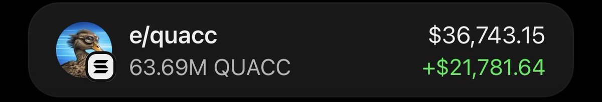 firepump_house's tweet photo. Profits secured on $QUACC from another successful call. 💰🔥
This is why being inside the GROUP matters. 📊
#Quacc #Memecoin #Solana https://t.co/EDRtqVTrse