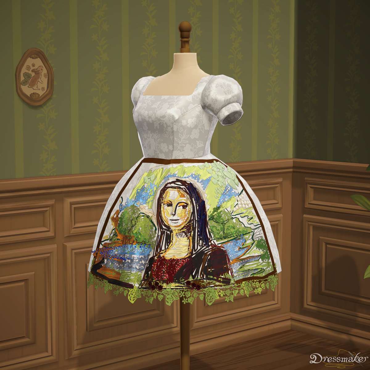 Eviarnilla's tweet photo. An attempt was made  😔

#dressmaker https://t.co/Wn143RwJqF