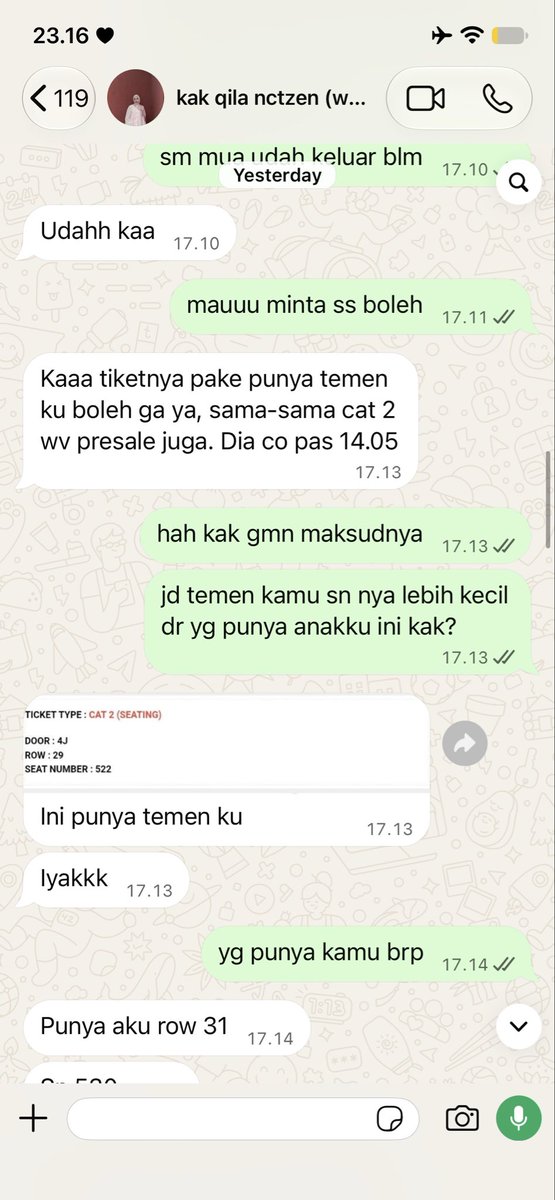 onyourchanie_'s tweet photo. SELLER GA AMANAH NGECANCEL TICKET REDLINE ANAK JASTIP GUE H-7 ANJING, DI CANCEL KRN ALASAN DEMI TEMENNYA YG GA MAKE SENSE, KALO EMG DARI AWAL GA MAU JUAL GA USAH DIJUAL ANJING. ENTAH DITUKER KRN ALASAN ROW LEBIH BAGUS ATAU TEMENNYA DEKET SITU GUE GA TERIMA. ANAK JASTIP GUE DIKASIH ROW KETUTUPAN PAGER, JAHAT BGT YA LO.
BAHKAN UANG NYA BELUM DI REFUND.

ANAK JASTIP GUE GA MAU TUKER TP DIPAKSA TUKER, KRN KITA GAMAU TUKER MALAH DICANCEL, SELLER JAHANAM JAHAT BGT LO.

BODOAMAT GUE GA MAU BLUR NAMA DAN FOTONYA KRN GUE GA TERIMA ANAK JASTIP GUE JD NANGIS KARENA LO SELLER JAHANAM.
