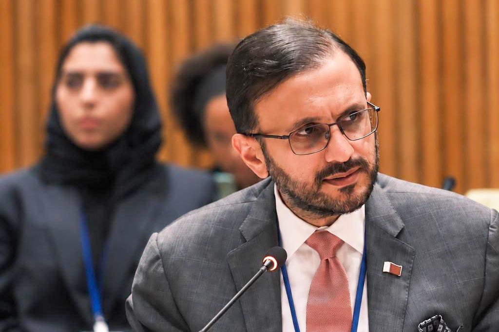 MofaQatar_EN's tweet photo. Qatar Participates in High-Level Meeting on Upholding International Law

New York | September 26, 2026

The State of Qatar has participated in a high-level meeting on upholding international law, held on the margin of the 81st session of the United Nations General Assembly in New York.

Advisor to the Prime Minister and Spokesperson for the Ministry of Foreign Affairs, Dr. Majed bin Mohammed Al Ansari represented the State of Qatar at the meeting.

In his remarks during the meeting, Dr. Al Ansari affirmed Qatar's unwavering commitment to the UN Charter and the principles of international law, particularly the sovereign equality of states and the peaceful settlement of disputes.

He voiced belief that the credibility of the international legal system depends on its consistent application, free from selectivity or double standards.

Dr. Al Ansari emphasized the importance of accountability for violations of international law, foremost among them the situation in the Occupied Palestinian Territories, and reaffirmed the Palestinian people's right to self-determination and the establishment of an independent state based on the 1967 borders, with East Jerusalem as its capital.

He went on saying that restoring confidence in international institutions requires halting the ongoing crimes against the Palestinian people, who continue to suffer daily from the expansion of the occupation and the denial of their most basic rights to life, whether through restrictions on aid delivery, ongoing assassinations and daily targeting, or attacks on paramedics, aid workers, and journalists, while also ensuring that perpetrators do not escape punishment.

The Advisor to the Prime Minister and Spokesperson for the Ministry of Foreign Affairs noted that HH the Amir Sheikh Tamim bin Hamad Al-Thani had clearly articulated this principle in his address to the United Nations General Assembly, when he called upon the international community to demonstrate its seriousness in upholding values and the rule of law, emphasizing that law must apply equally to all; otherwise, it loses its meaning when enforced against the weak while the strong are exempted.

Dr. Al Ansari explained that the State of Qatar's principled positions, which are in line with international law and international legitimacy, are closely linked to its diplomatic approach, noting that mediation and the peaceful settlement of disputes constitute a firm pillar of Qatari foreign policy.

He pointed out that Qatar's efforts extend beyond mediation and facilitating dialogue between conflicting parties to reach peaceful solutions; they also encompass providing humanitarian responses to alleviate suffering caused by wars and natural disasters, as well as supporting human development efforts in numerous countries across the region and beyond.

The Advisor to the Prime Minister and Spokesperson for the Ministry of Foreign Affairs stated that peace is not a task that a single state or group of states can monopolize or claim exclusive stewardship over; rather, it is a mission for the entire world. He highlighted the necessity of enhancing joint action and designing global peace supply chains whereby the components of peace are created and assembled through multilateral mechanisms and international partnerships for the benefit of all humanity.

Concluding his remarks, Dr. Majed Al Ansari reiterated the State of Qatar's commitment to upholding these principles and to supporting multilateral cooperation, dialogue, and peaceful solutions based on international law and the purposes and principles of the UN Charter.

#MOFAQatar
#QatarAtUN
#UNGA81