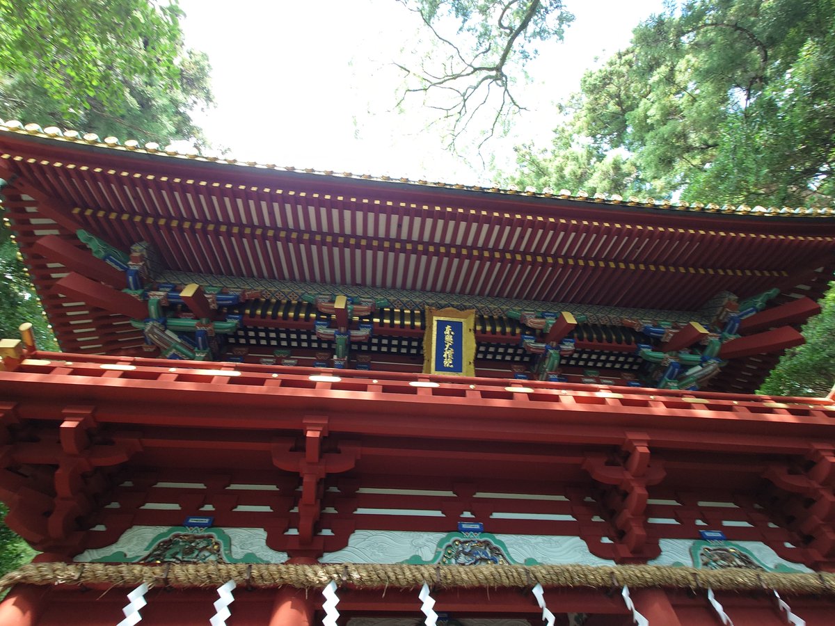 hinataDC5's tweet photo. パグ旅🐾最終日！久能山東照宮。 https://t.co/tQeqP64wZw