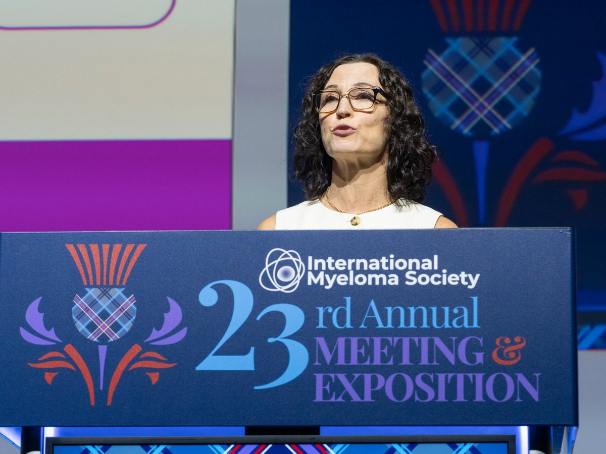 Myeloma Society (@Myeloma_Society) — #IMS26 — conference slide