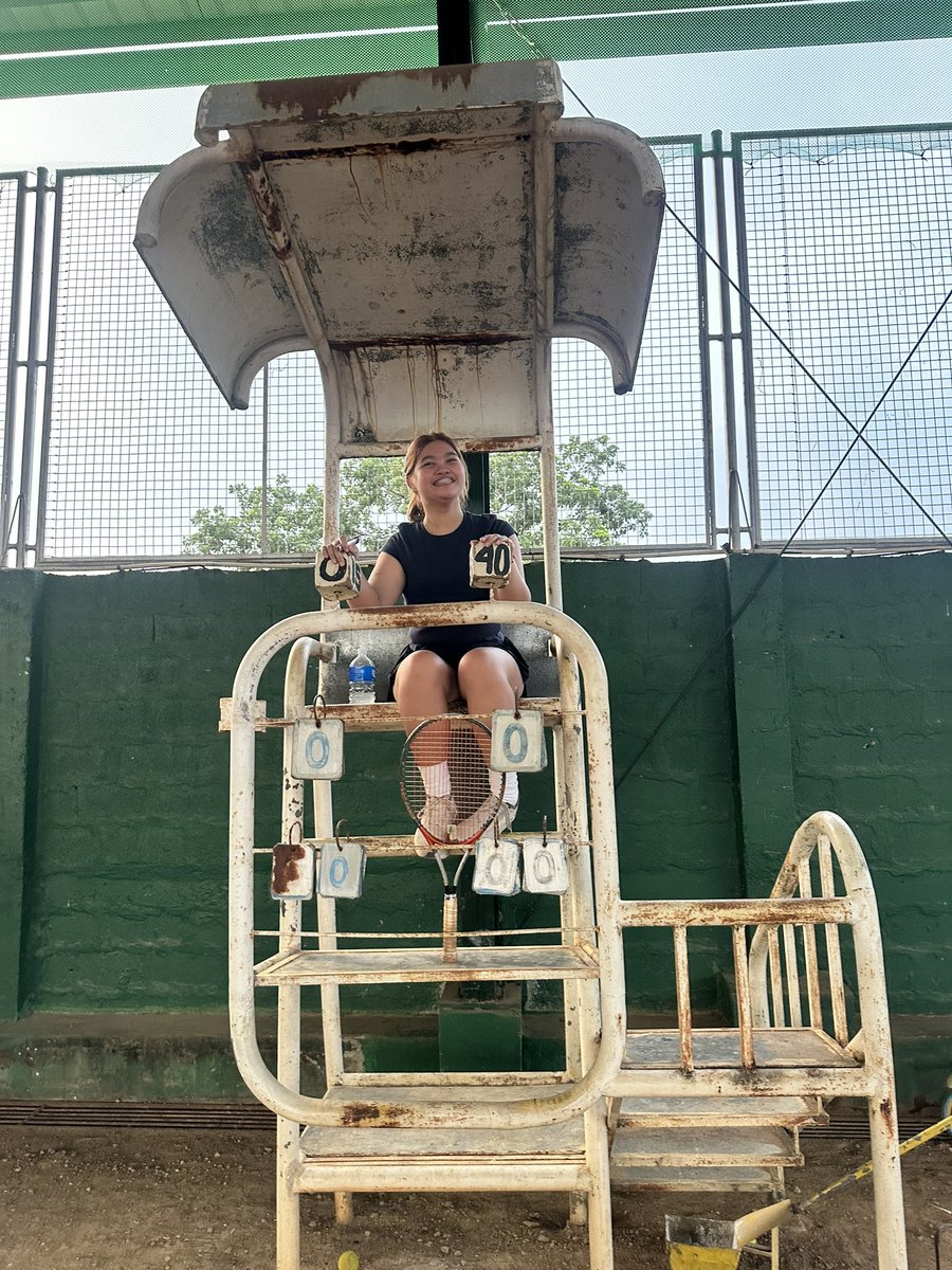 keannaxdenise's tweet photo. after being sick for 5 days, finally!!! 🎾 https://t.co/uSosop3EO9
