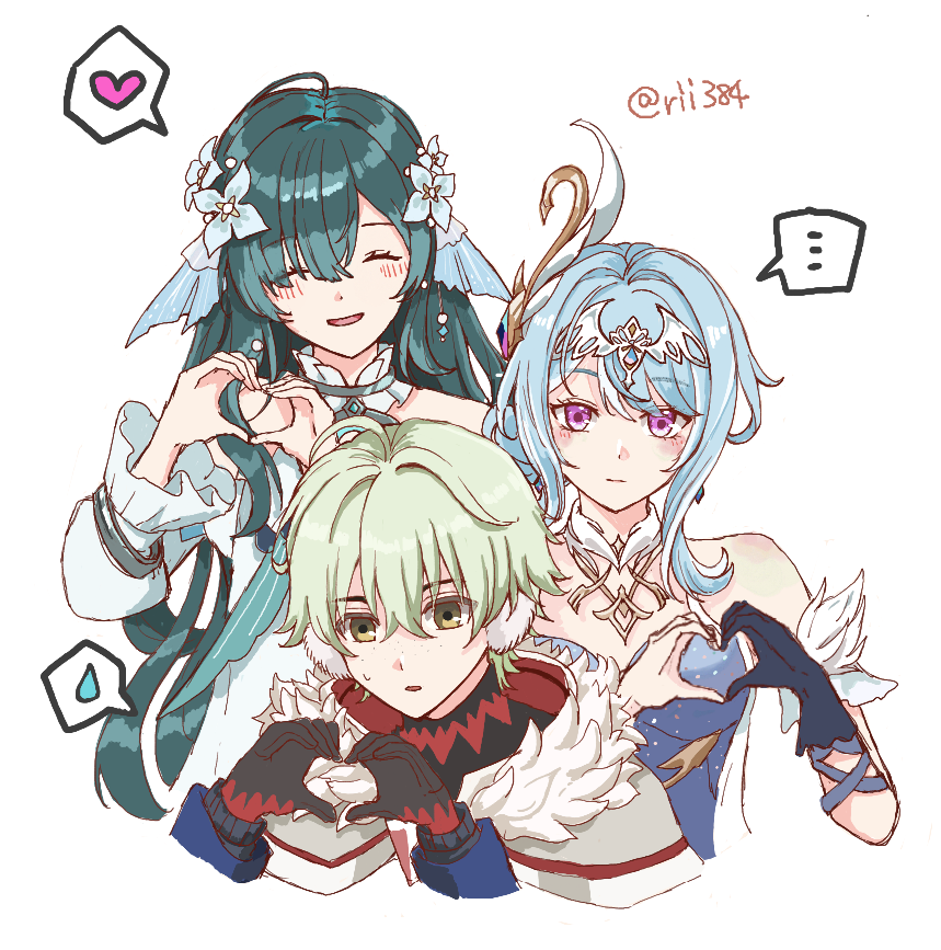 rii384's tweet photo. 絵🍵スネージナヤ御三家 https://t.co/LbalX8SSTI